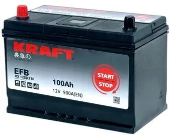 KRAFT EFB L+ (100 А·ч)