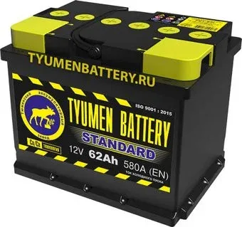 Tyumen Battery Standard L+ (62 А·ч)