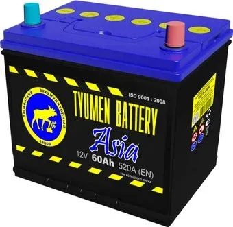 Tyumen Battery Asia R+ (60 А·ч)