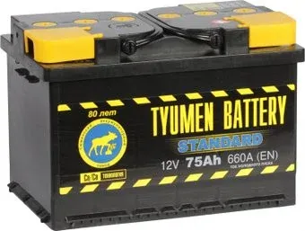 Tyumen Battery Standard L+ (75 А·ч)