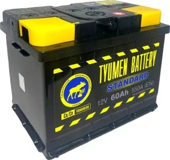 Tyumen Battery Standard R+ (60 А·ч)