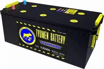 Tyumen Battery Standard R+ евро (132 А·ч)