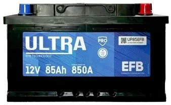 Ultra PRO EFB R+ низ (85 А·ч)