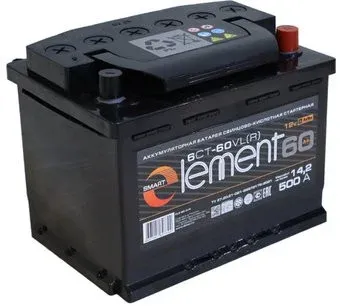 Smart Element 6СТ-60 Евро R+ (60 А·ч)