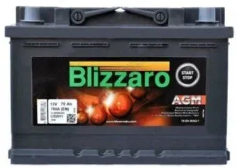 Blizzaro AGM Start&Stop R+ (70 А·ч)