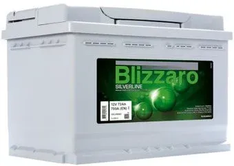 Blizzaro Silverline R+ низ (72 А·ч)