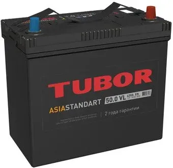 Tubor Standart Asia R+ (50 А·ч)