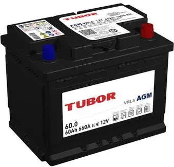 Tubor AGM R+ (60 А·ч)