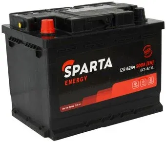 Sparta Energy рус L+ (62 А·ч)