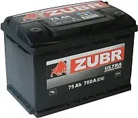 Zubr Ultra New L+ (75 А·ч)