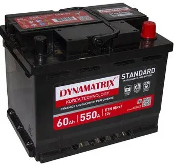 Dynamatrix Standard R+ 550A (60 А·ч)