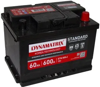 Dynamatrix Standard R+ 600A (60 А·ч)