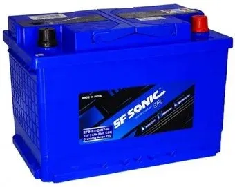 SF Sonic EFB R+ 750A (74 А·ч)
