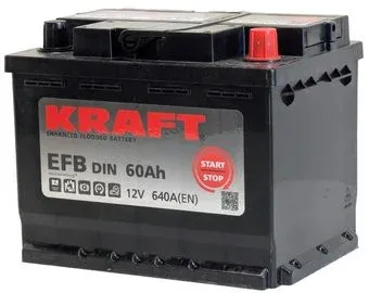KRAFT EFB R+ (60 А·ч)