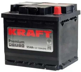 KRAFT Premium R+ (55 А·ч)