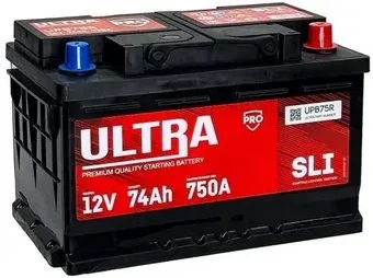 Ultra PRO R+ низкий (74 А·ч)