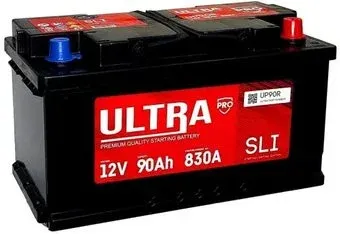 Ultra PRO R+ низкий (90 А·ч)