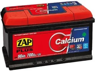 ZAP Plus R+ низкий 580 14 (80 А/ч)
