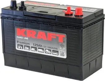KRAFT Premium R+ (125 А·ч)