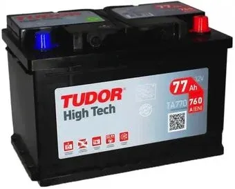 Tudor High Tech TA770 R+ (77 А·ч)
