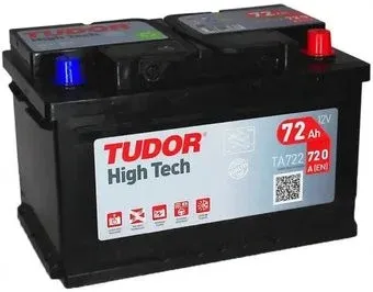 Tudor High Tech TA722 R+ (72 А·ч)