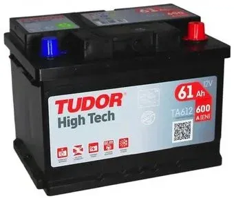 Tudor High Tech TA612 R+ (61 А·ч)