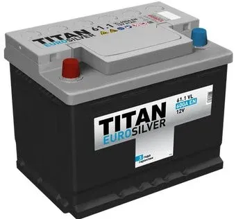 Titan EuroSilver L+ (61 А·ч)