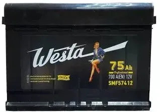 Westa Black Asia R+ (75 А·ч)