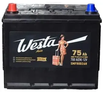 Westa Black Asia L+ (75 А·ч)