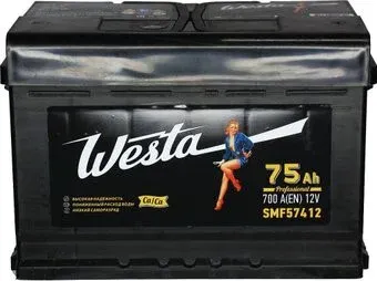 Westa Black R+ (75 А·ч)