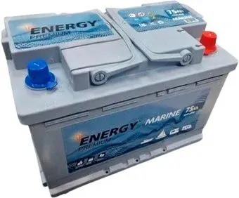 Energy Premium Marine R+ (75 А·ч)