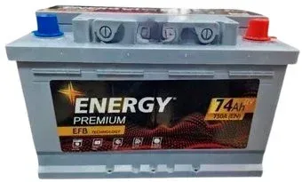 Energy Premium EFB R+ (74 А·ч)