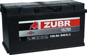 Zubr Ultra Yuasa R+ Турция (100 А·ч)
