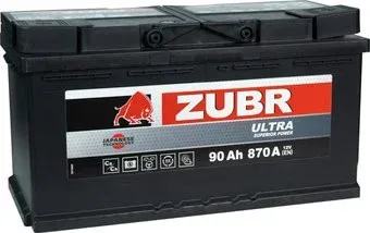 Zubr Ultra Yuasa R+ Турция (90 А·ч)