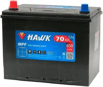 Hawk Asia 70 JL+ с бортом (70 А·ч)