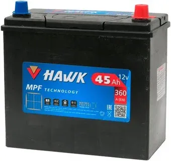 Hawk Asia 45 JR+ (45 А·ч)