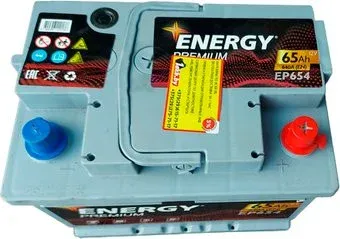 Energy Premium EP654 R+ низ (65 А·ч)