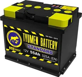 Tyumen Battery 525A 6CT-55LR (55 А·ч)