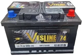 Vesline 680A R+ (74 А·ч)