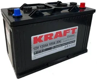 KRAFT 120 R+ (120 А·ч)