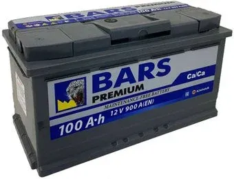BARS Premium 100 R+ (100 А·ч)
