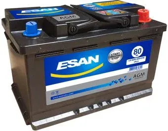 ESAN AGM 80 R+ (80 А·ч)