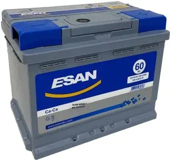 ESAN 60 R+ низк. (60 А·ч)