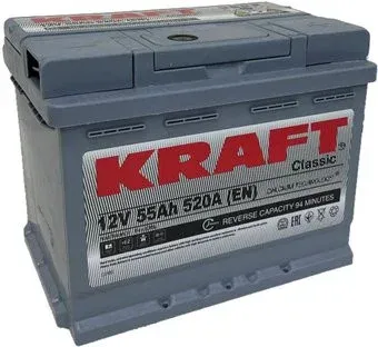 KRAFT Classic 55 R+ (55 А·ч)