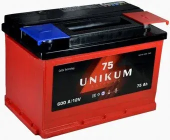Unikum 6СТ-75 АПЗ о.п. (75 А·ч)