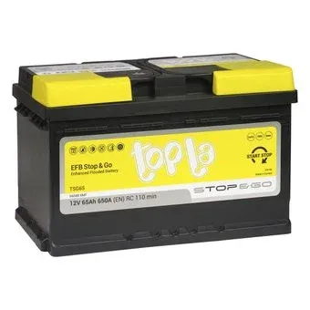 Topla 65 Ah - 112065 - EFB Stop & Go R+ (65 А·ч)