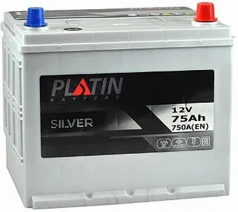 Platin Asia Silver R+ (75 А·ч)