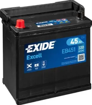 Exide Excell EB451 (45 А/ч)