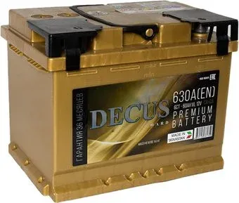 DECUS 6СТ- 60 золото п.п. (60 А·ч)