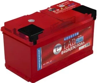E-Lab 6СТ-90L+ EFB (90 А·ч)